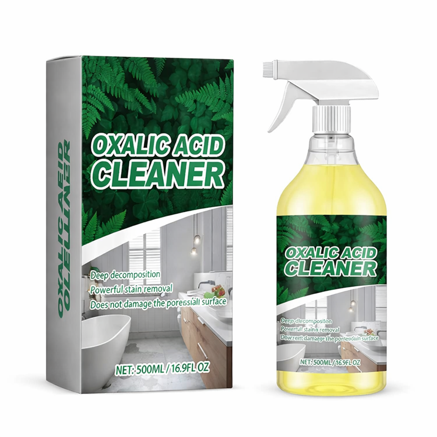 ⏳Limited-time 50% off⏰Oxalic Acid Powerful Stain Cleaner💧BUY 1 GET 1 FREE💧