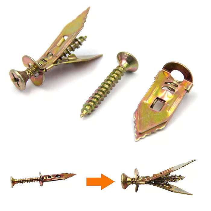 🔥Buy 1 get 1 free✨ Self-drilling expansion bolts! ✨1 Pack Of 100 Count Self 🔥