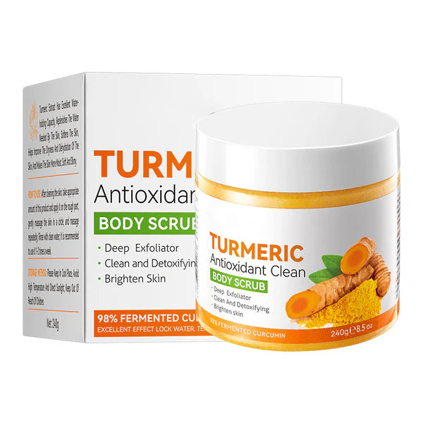 🥳2026 HOT SALE🥳💞50K+ SOLD!✨ 💝Deep Cleansing Turmeric & Citrus Body Scrub💧BUY 1 GET 1 FREE💧