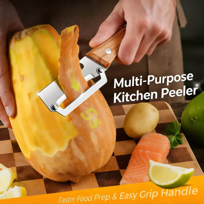 🎁 SUMMER SPECIAL DAY SALE 50%OFF!!! 🥕🍎🥩 Multi-Functional 3 in1  Vegetable Peeler for Kitchen