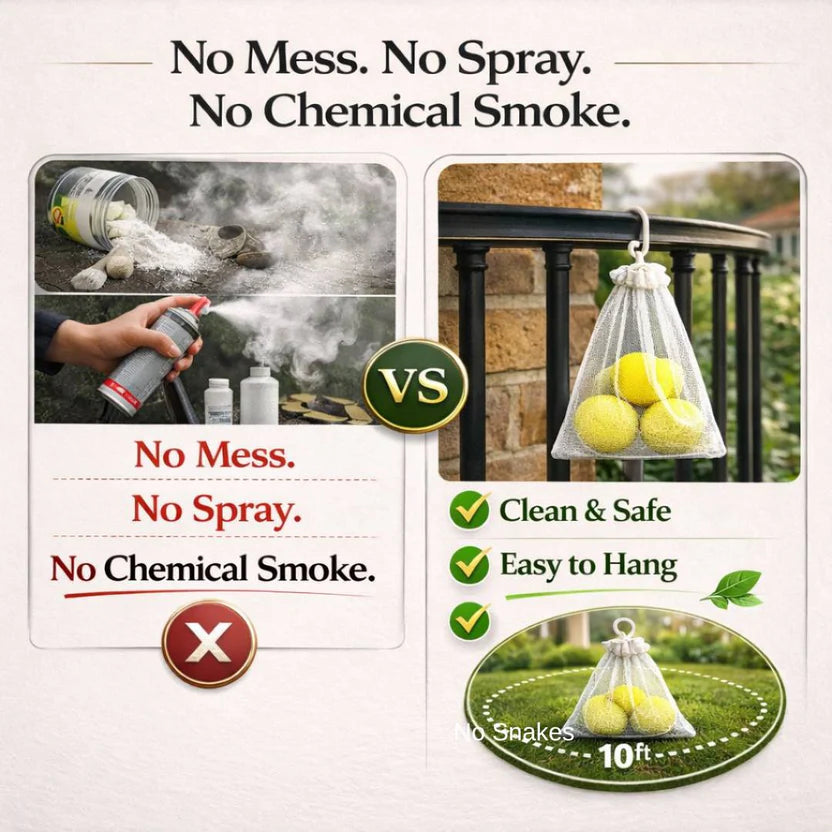 🥰HOT SALE 49% OFF🥰 🐍Snake Repellent Balls🐍 - Advanced Herbal Shield Protection✨Buy 1 Get 1 Free✨