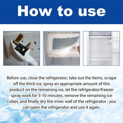 🔥Last Day Promotion 50% OFF - 🧊Defrosting Spray for Fridge Freezer💧BUY 1 GET 1 FREE💧