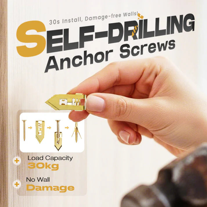 🔥Buy 1 get 1 free✨ Self-drilling expansion bolts! ✨1 Pack Of 100 Count Self 🔥