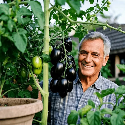 Rare Blueberry Pruple Tomato Seeds No Gmo | 🔥Buy 1 Get 1 Free🔥