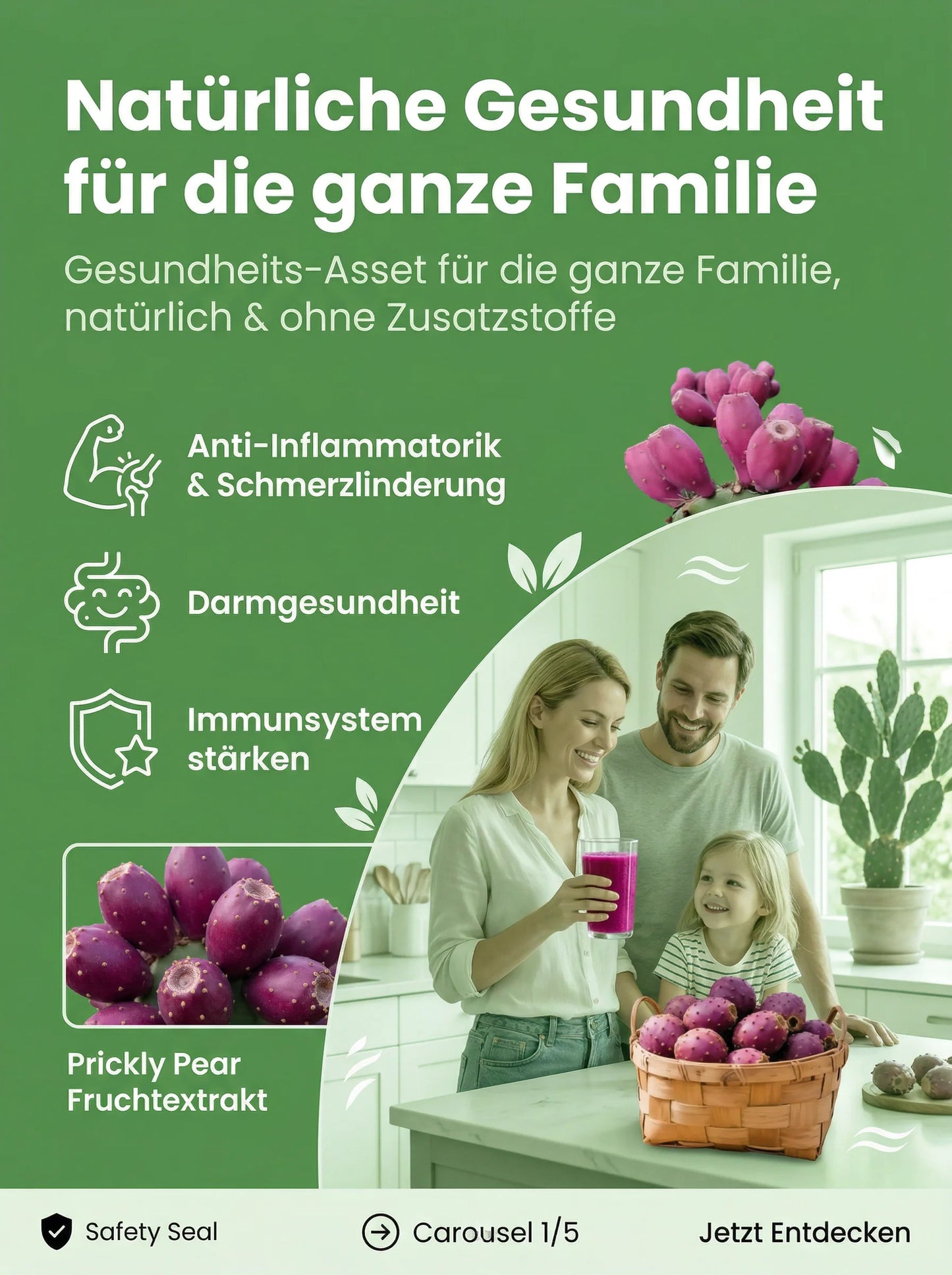 🔥Buy 1 Get 1 Free🔥🍈 Fruit Cactus Seeds 🍈 Edible, nutritious fruits 🌵Easy to grow & drought-tolerant ⚡Fast growth & low pest risk