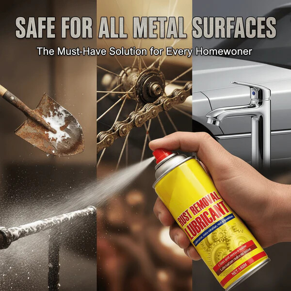 ⏳🏆Anti-Rust Lubricant Spray & Rust Remover | 🔥Buy 1 Get 1 Free🔥