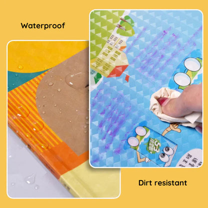 30 Pcs Transparent Matte Book Cover | Waterproof Self-Adhesive Sticker Sheets (3 Sizes) | Notebook & Textbook Protective Film for School & Office