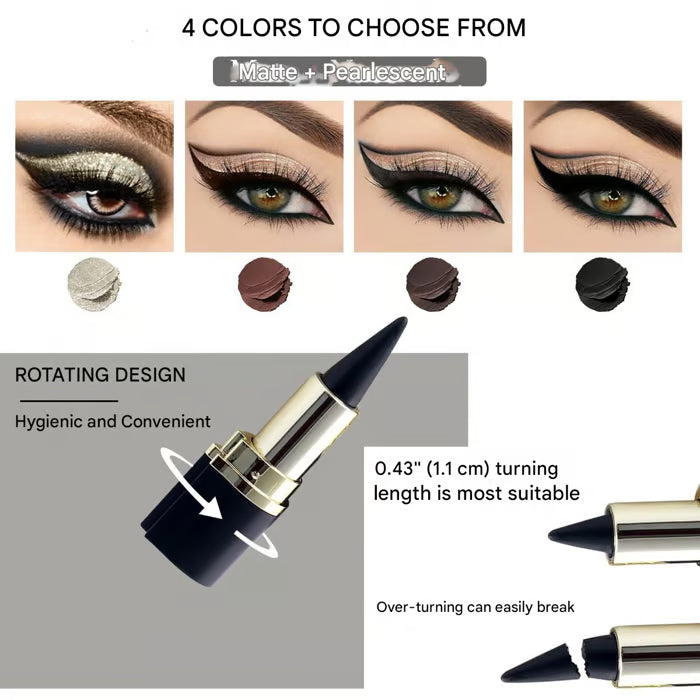 ✨ BUY 1 GET 1 FREE! 💥 Matte Fast-Drying Eyeliner – Waterproof, Long-Lasting & Perfect for Any Look 👁️🖤