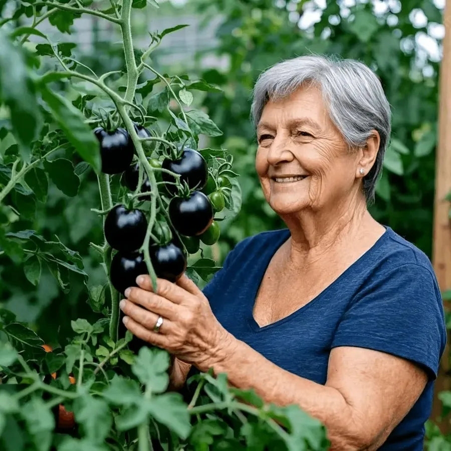 Rare Blueberry Pruple Tomato Seeds No Gmo | 🔥Buy 1 Get 1 Free🔥