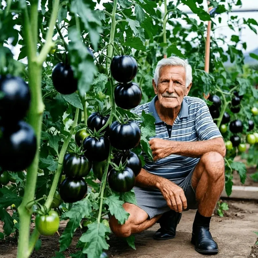 Rare Blueberry Pruple Tomato Seeds No Gmo | 🔥Buy 1 Get 1 Free🔥