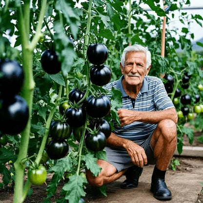 Rare Blueberry Pruple Tomato Seeds No Gmo | 🔥Buy 1 Get 1 Free🔥