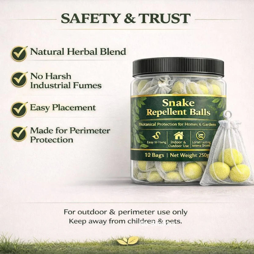 🥰HOT SALE 49% OFF🥰 🐍Snake Repellent Balls🐍 - Advanced Herbal Shield Protection✨Buy 1 Get 1 Free✨