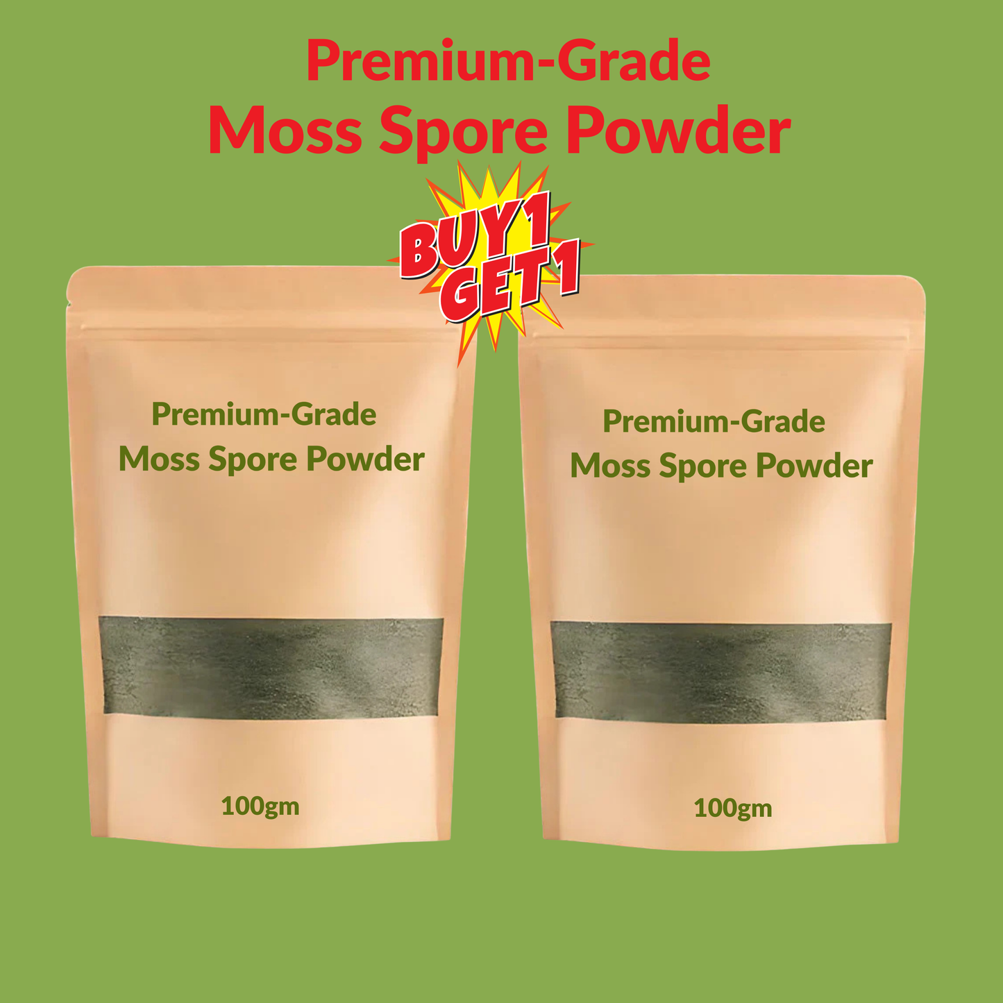🔥Premium-Grade Moss Spore Powder🔥Buy 1 Get 1 Free🔥😍