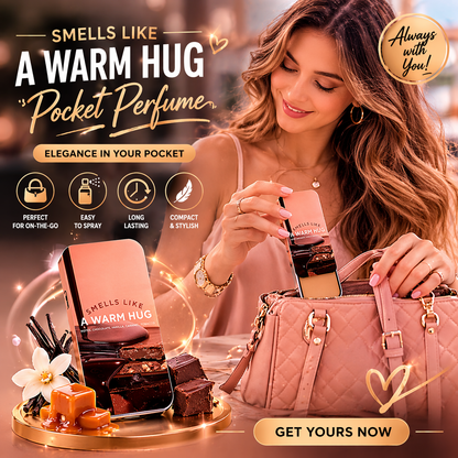 🔥Buy 1 Get 1 Free🔥🌟💟Smells Like a Warm Hug Solid Pocket Perfume - Choco Fragrance | 22 Hour Long Lasting |
