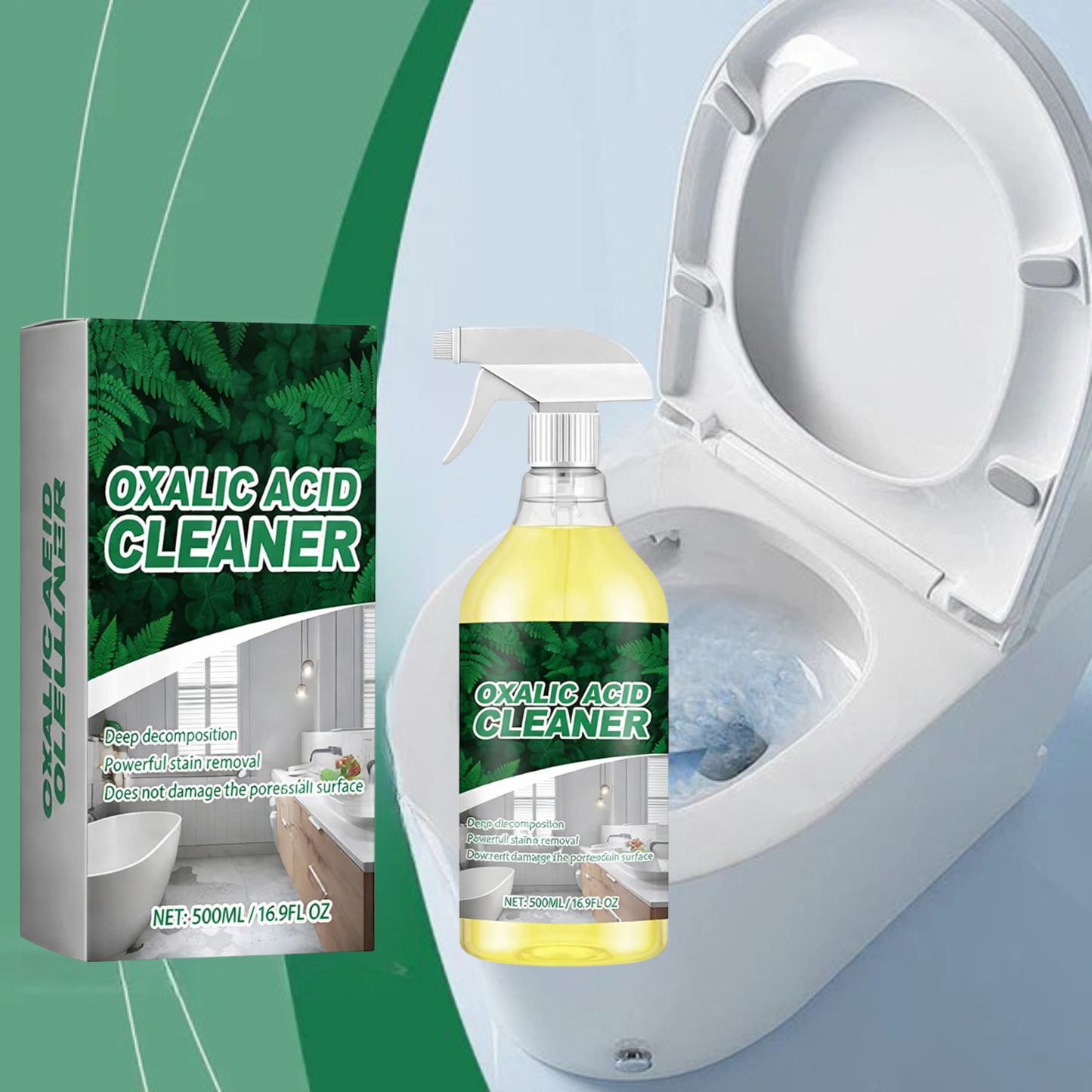 ⏳Limited-time 50% off⏰Oxalic Acid Powerful Stain Cleaner💧BUY 1 GET 1 FREE💧