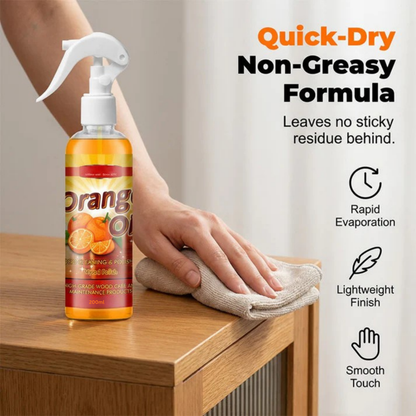 🔥Buy 1 Get 1 Free🔥✨Quick-Dry & Anti-Crack Nourishing Wood Care – Cleans, Restores Shine & Removes Scratches! 🧹