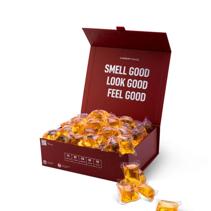🎁2026 New arrivals 50% OFF✨LAUNDRY DETERGENT PODS💥 (50 Pods per Box) French Saffron Velvety Sweet & lrresistibe