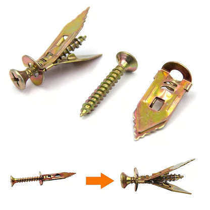 🔥Buy 1 get 1 free✨ Self-drilling expansion bolts! ✨1 Pack Of 100 Count Self 🔥