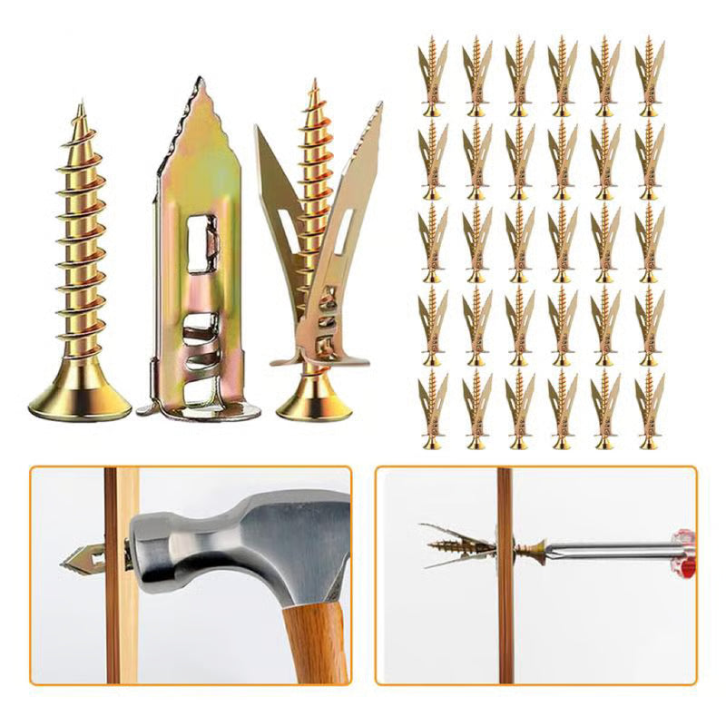 🔥Buy 1 get 1 free✨ Self-drilling expansion bolts! ✨1 Pack Of 100 Count Self 🔥