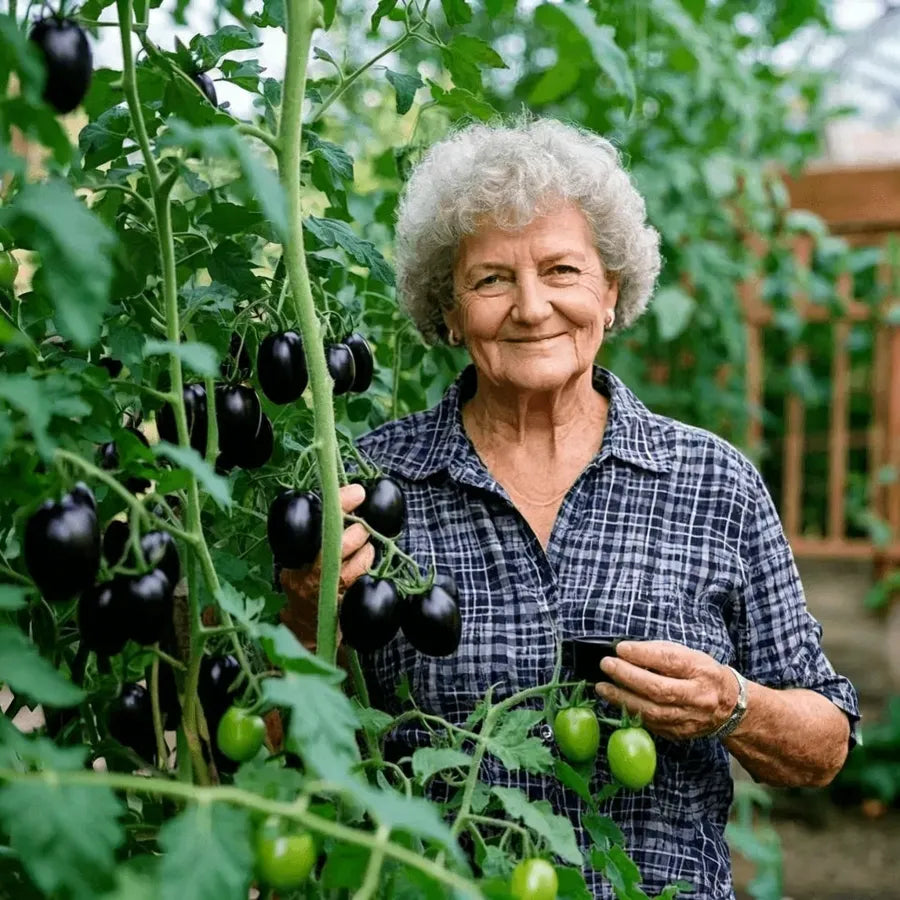 Rare Blueberry Pruple Tomato Seeds No Gmo | 🔥Buy 1 Get 1 Free🔥