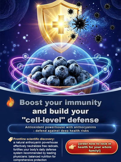 ✨ 50% OFF NOW! 🪨[Anti-Cancer and Heart Protection] Changbai Mountain Dried Blueberries Seeds | 🔥Buy 1 Get 1 Free🔥