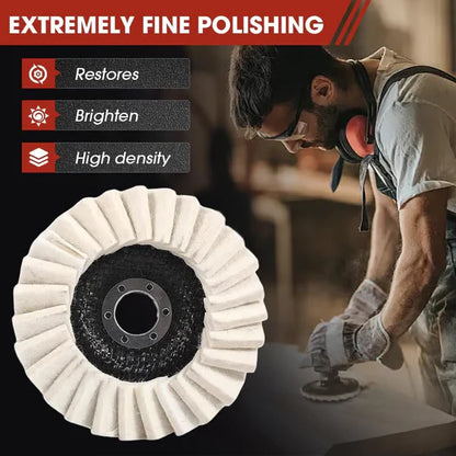 🔥LAST DAY -BUY 2 GET 1 FREE🔥Wool Felt Flap Polishing Disc