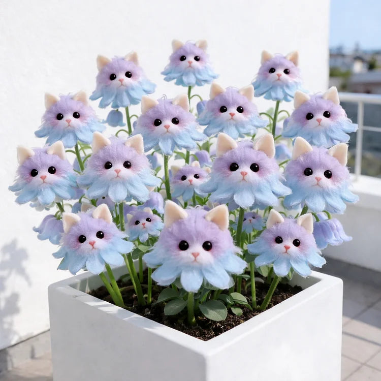 🐱Magical plants! Cat's eye dazzling series✨Cat’s Eye flower Bulbs🌸Buy 3 Get 1 Free🌸With Plant Growth Supplement
