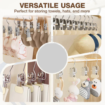 👕Buy More Save More👕✨Invisible Multi-Prong Clothes Rack ✨👕| For Balcony Organization |