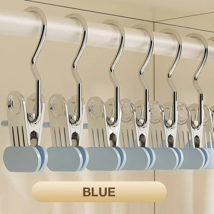 👕Buy More Save More👕✨Invisible Multi-Prong Clothes Rack ✨👕| For Balcony Organization |