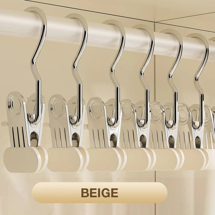 👕Buy More Save More👕✨Invisible Multi-Prong Clothes Rack ✨👕| For Balcony Organization |