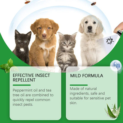 🍃Natural Flea & Tick Spray for Dogs and Cats🐾 Keep Your Beloved Pet Free from Pests💥BUY 1 GET 1 FREE💥