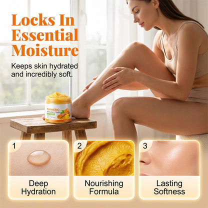 🥳2026 HOT SALE🥳💞50K+ SOLD!✨ 💝Deep Cleansing Turmeric & Citrus Body Scrub💧BUY 1 GET 1 FREE💧