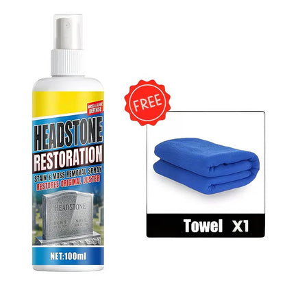 💧BUY 1 GET 1 FREE💧⏰🎁Headstone Restoration & Cleaning Spray