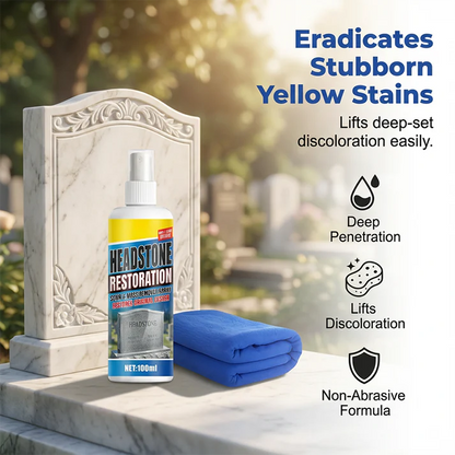 💧BUY 1 GET 1 FREE💧⏰🎁Headstone Restoration & Cleaning Spray