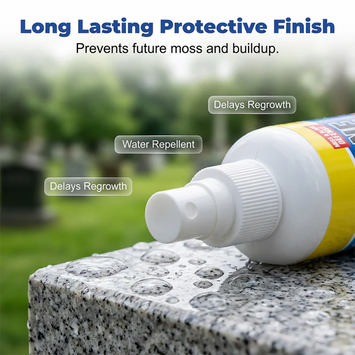 💧BUY 1 GET 1 FREE💧⏰🎁Headstone Restoration & Cleaning Spray
