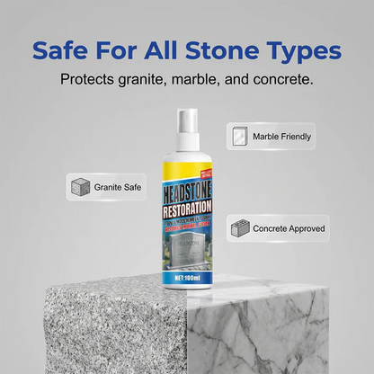 💧BUY 1 GET 1 FREE💧⏰🎁Headstone Restoration & Cleaning Spray